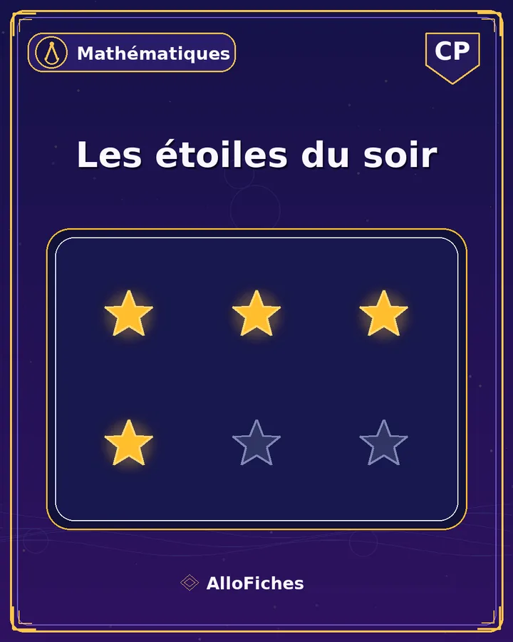 Visuel de la fiche : Les étoiles du soir