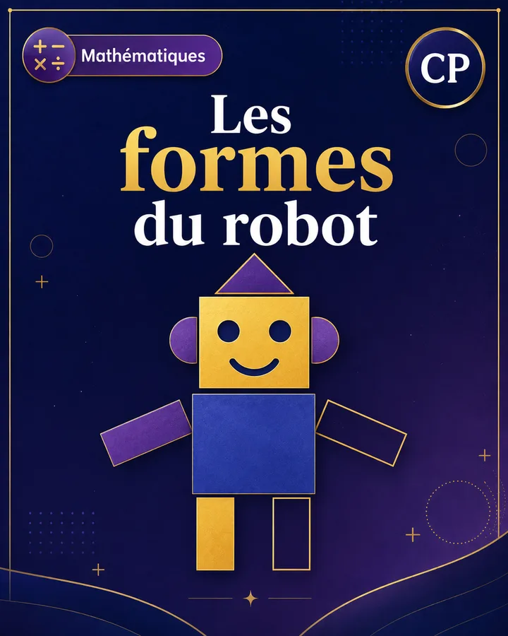 Visuel de la fiche : Les formes du robot