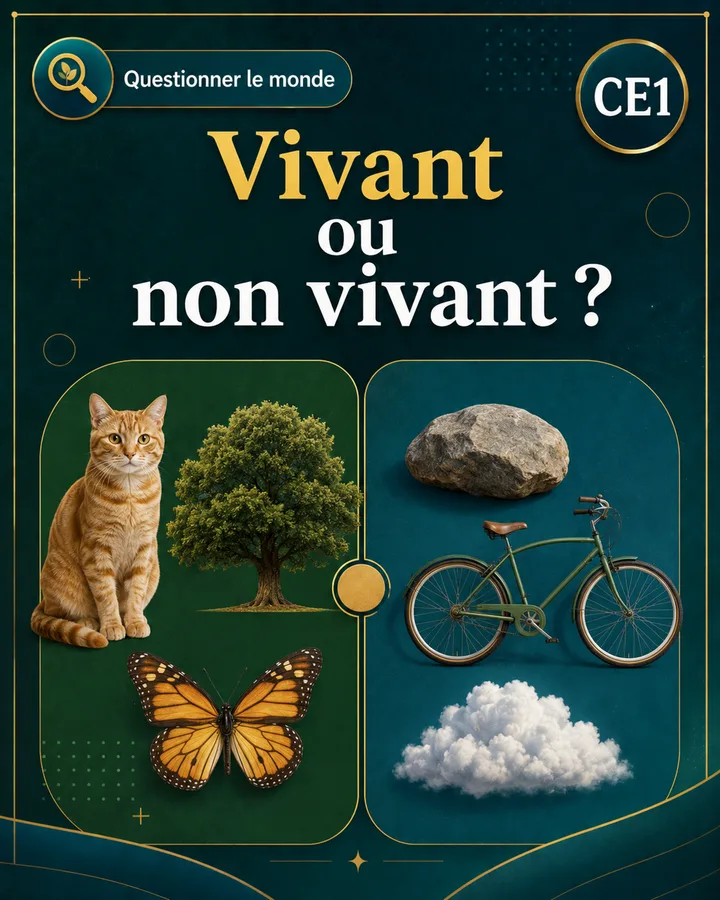 Visuel de la fiche : Vivant ou non vivant ?