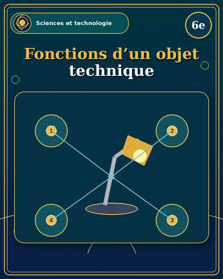 Visuel de la fiche : Fonctions d’un objet technique