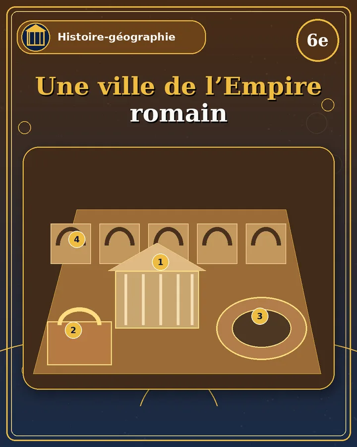 Visuel de la fiche : Une ville de l’Empire romain
