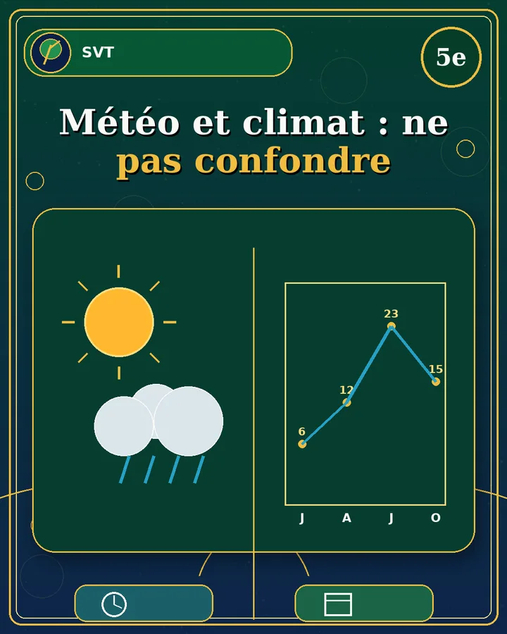 Visuel de la fiche : Météo et climat : ne pas confondre
