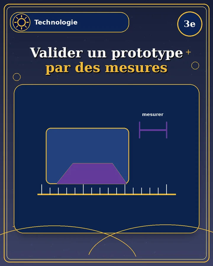 Visuel de la fiche : Valider un prototype par des mesures
