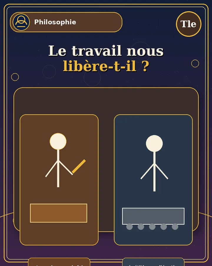 Visuel de la fiche : Le travail nous libère-t-il ?