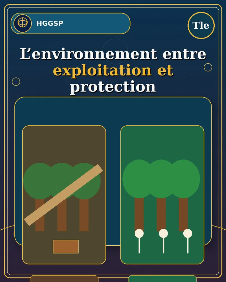 Visuel de la fiche : L’environnement entre exploitation et protection