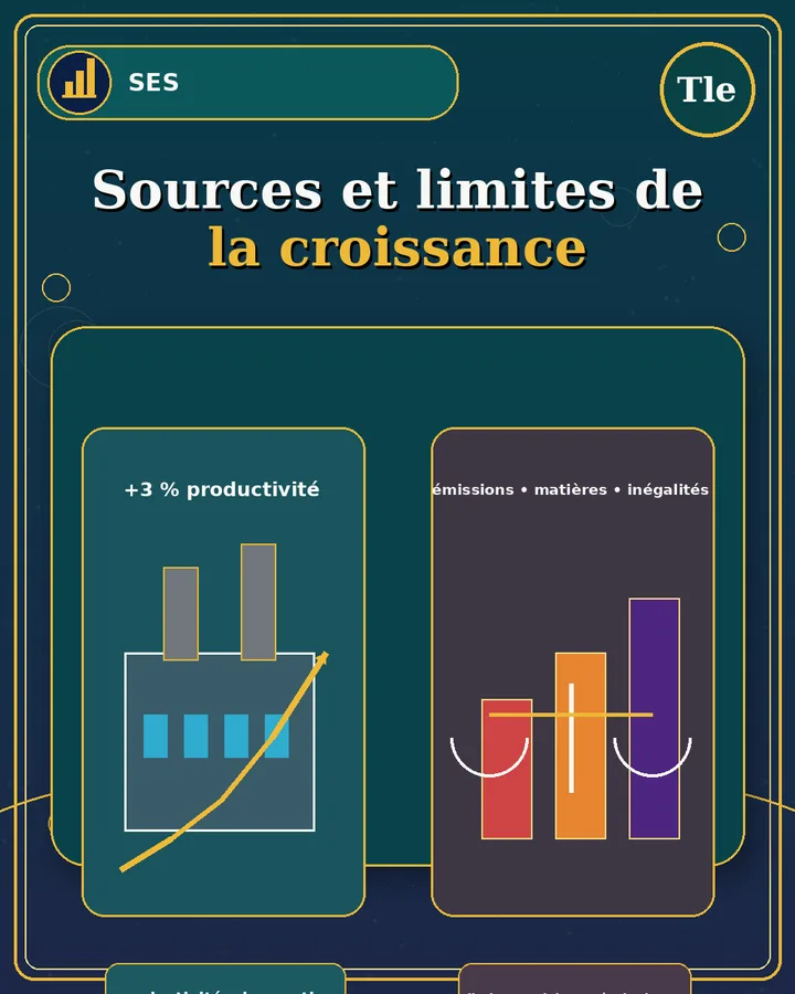Visuel de la fiche : Sources et limites de la croissance