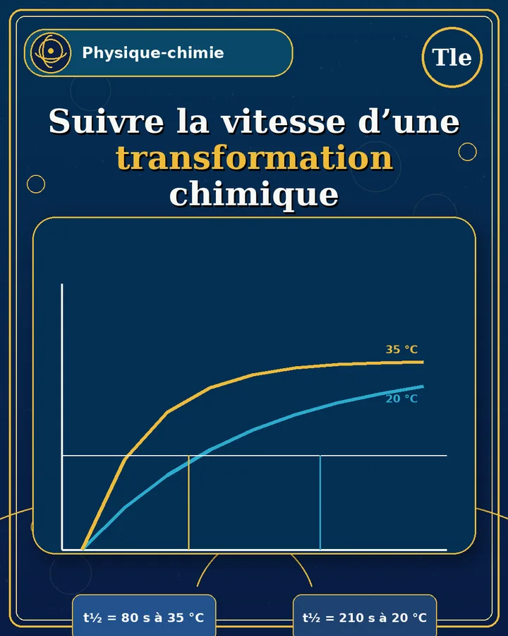 Visuel de la fiche : Suivre la vitesse d’une transformation chimique